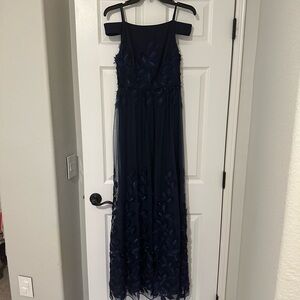 Adrianna Papell Midnight Blue Dress